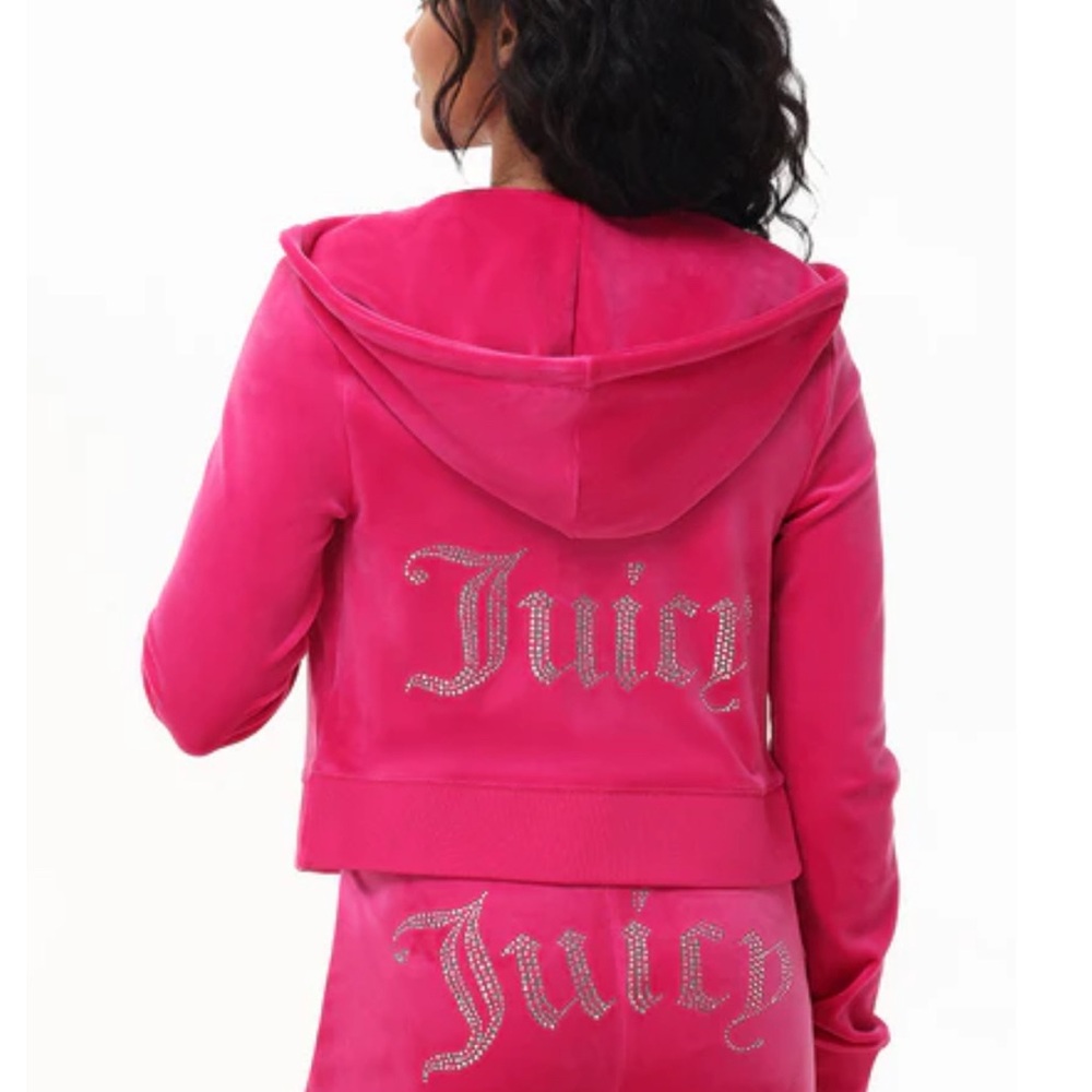 Juicy Couture Fuchsia Velour Tracksuit xl BNWT